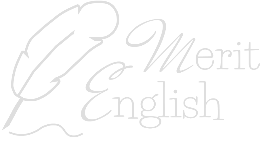 Merit English Logo